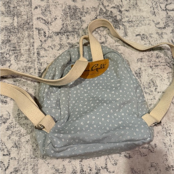 Floral Gray John Galt/Brandy Melville Backpack - Picture 1 of 2